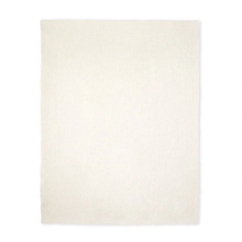 NWT Parents Choice Cable Knit Baby Blanket, 30" x 40"; Ivory - Picture 5 of 7